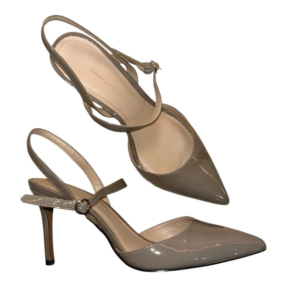 Banana Republic Madison 12-Hour Ankle-Strap Pump Heels Size 7